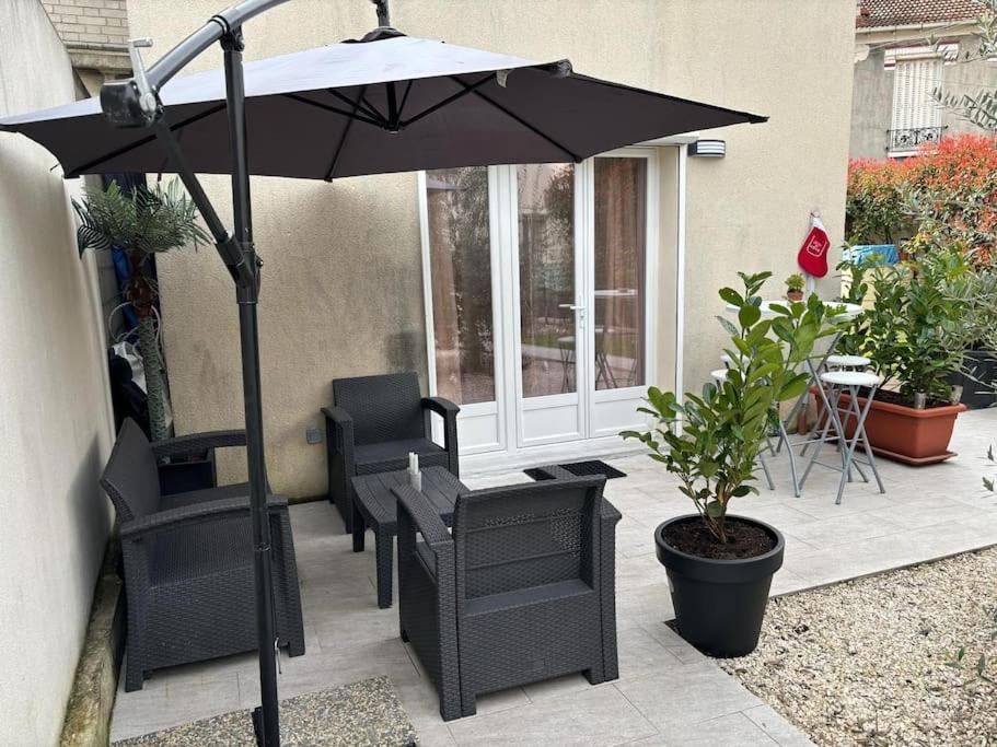 Charmante Maison Bord De Marne Maisons-Alfort Ngoại thất bức ảnh